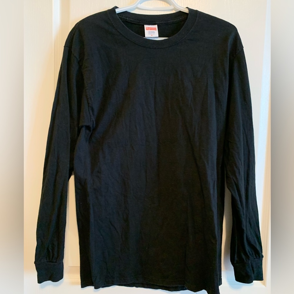 Supreme Long Sleeve Tee Shirt in Size Medium